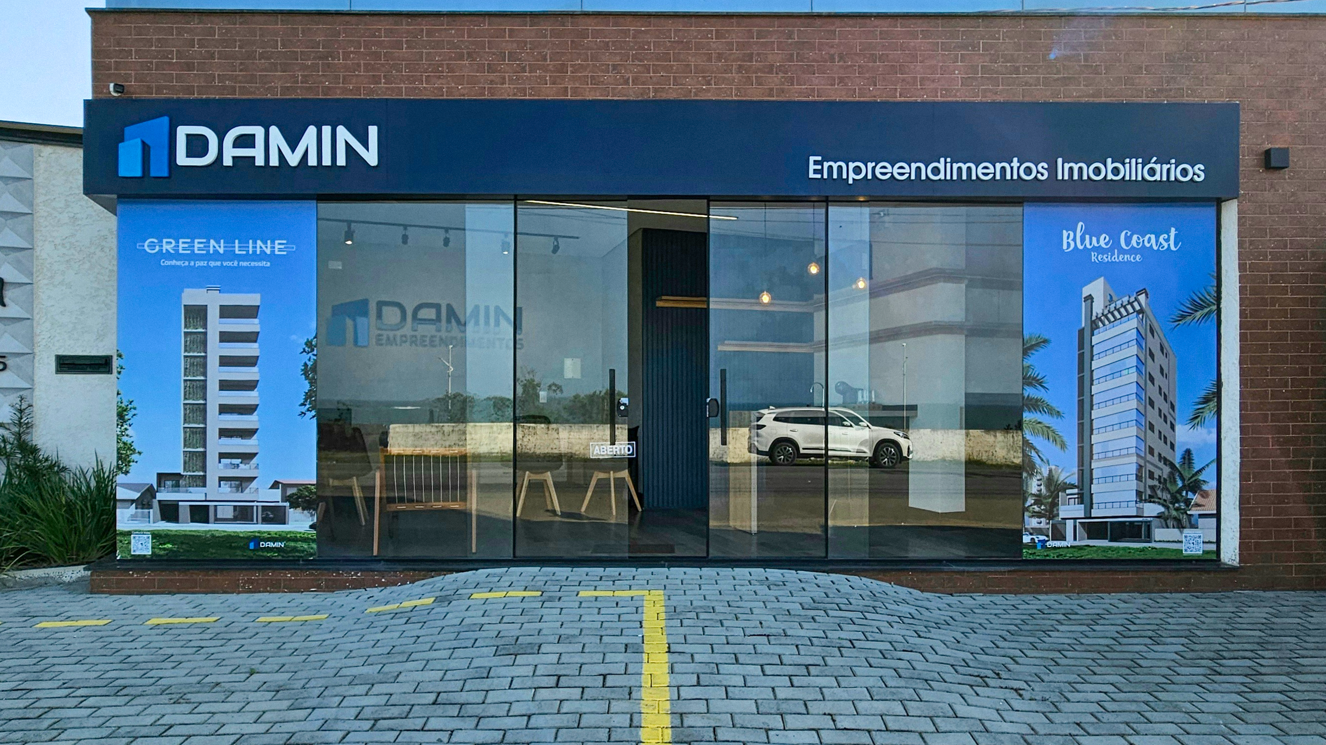 DAMIN Central de Vendas - Fachada